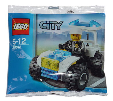 LEGO Set-Police Quad (Polybag)-Town / City / Police-30013-1-Creative Brick Builders